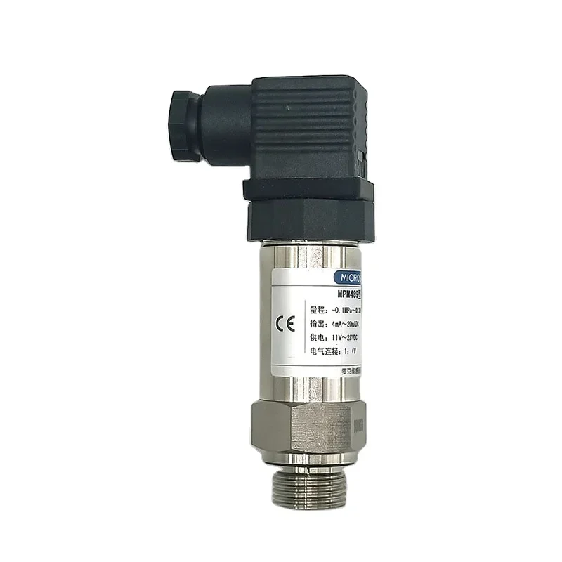 Industrial High Accuracy Piezoresistive Digital Fluid Liquid Hydraulic Oil Water Hirschmann Pressure Sensor