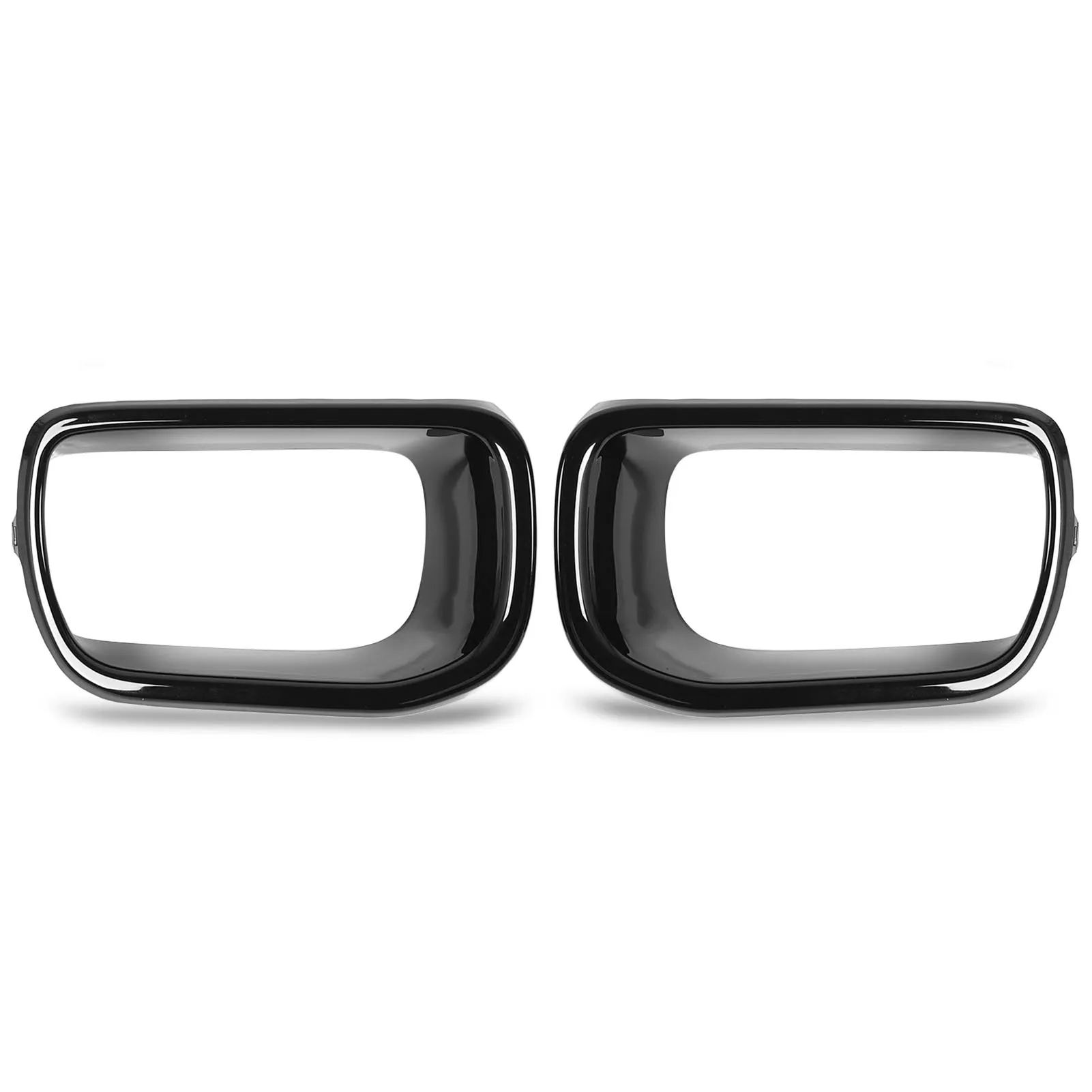 2Pcs Car Front Bumper Air Duct Brake Vent Cover Trim 51117337809 51117337810 Replacement for S F55 F56 F57 2014-2021