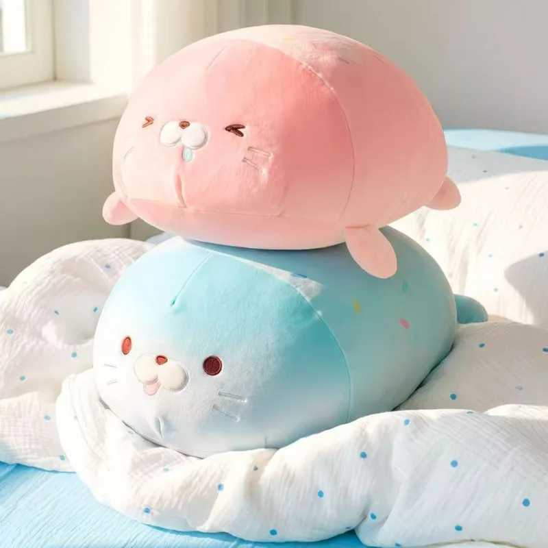 Cute Seal Plush Toy Stuffed Animal Sumikkoed Gurashied Soft Pillow Doll Kawaii Cartoon Cushion Birthday Gift For, Kids Girls Boy