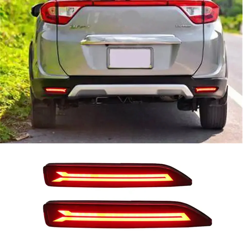 

For Honda Br-V 2015 2016 City 2012-2014 Cr-V 2007-2009 Rear Bumper Light Led Reflector Rear Tail Light Auto Brake Light