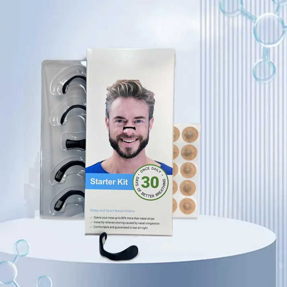 الرياضة موسع الأنف النوم الأنف التنفس الموسعات كاتب عدة الأنف التنفس شرائط شرائط الأنف المغناطيسي تقليل الشخير