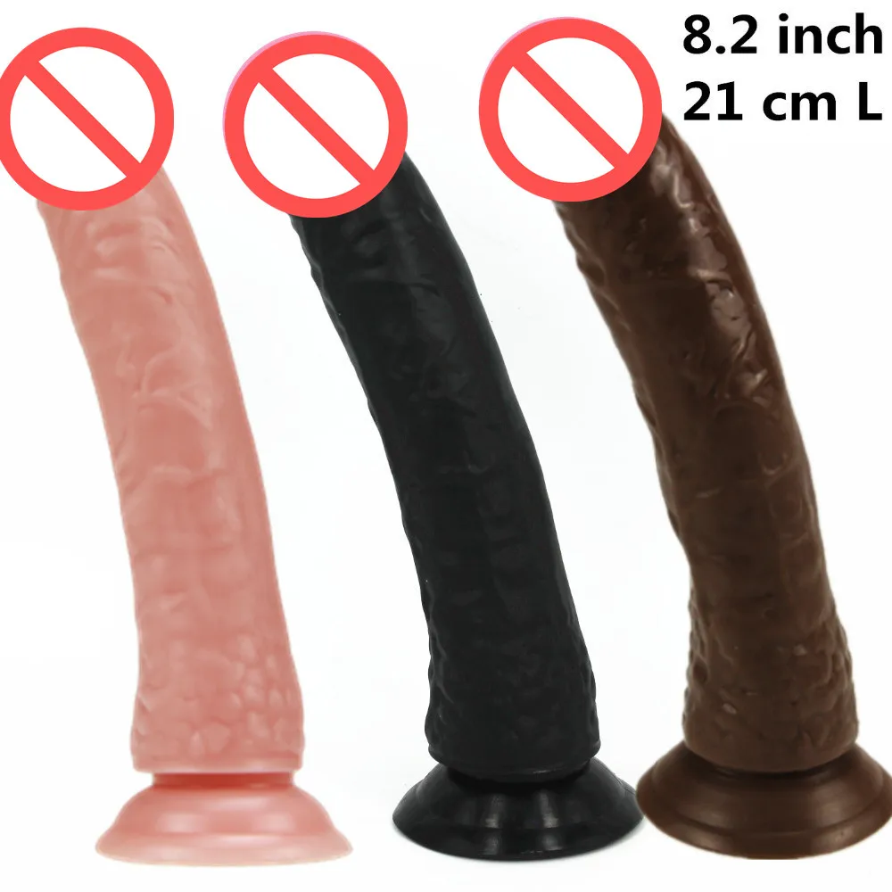 black Big Realistic Dildo Strong Suction Cup Dick Penis & multi Speed strong Vibrators for Women Sex Toys for Woman Sex Shop