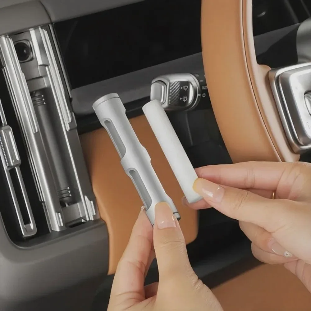For Chery V27 2026 Fit Air Vent Fragrance Core Car Aromatherapy Diffuser Aluminum Alloy Shell and 5 Incense Refills