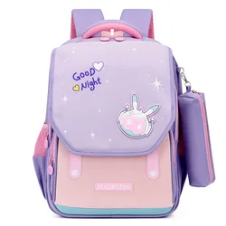 Children's Bag for Primary School Students 1-3 To 5 Grades Leisure Load Reduction Backpack for Boys and Girls Cute Spaceman Bag