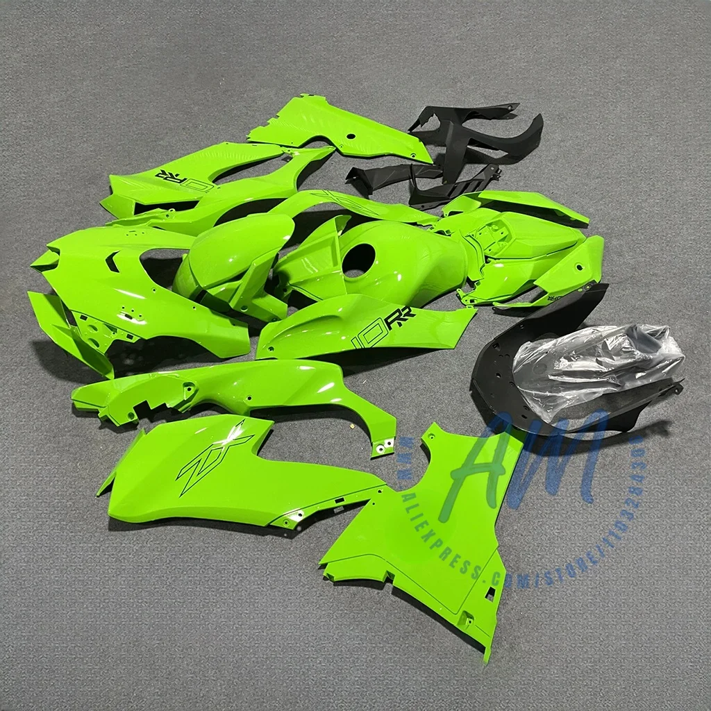 Complete Motorcycle Fairing Kit for 2021-2025 KAWASAKI ZX-10R, ABS Plastic, Prime Quality, Multiple Design and Fit Options