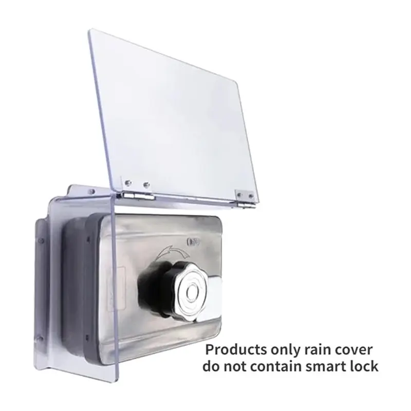 【RECOMENDAR】Outdoor Electronic Lock Card And Mechanical Door Locks Waterproof Protective Cover