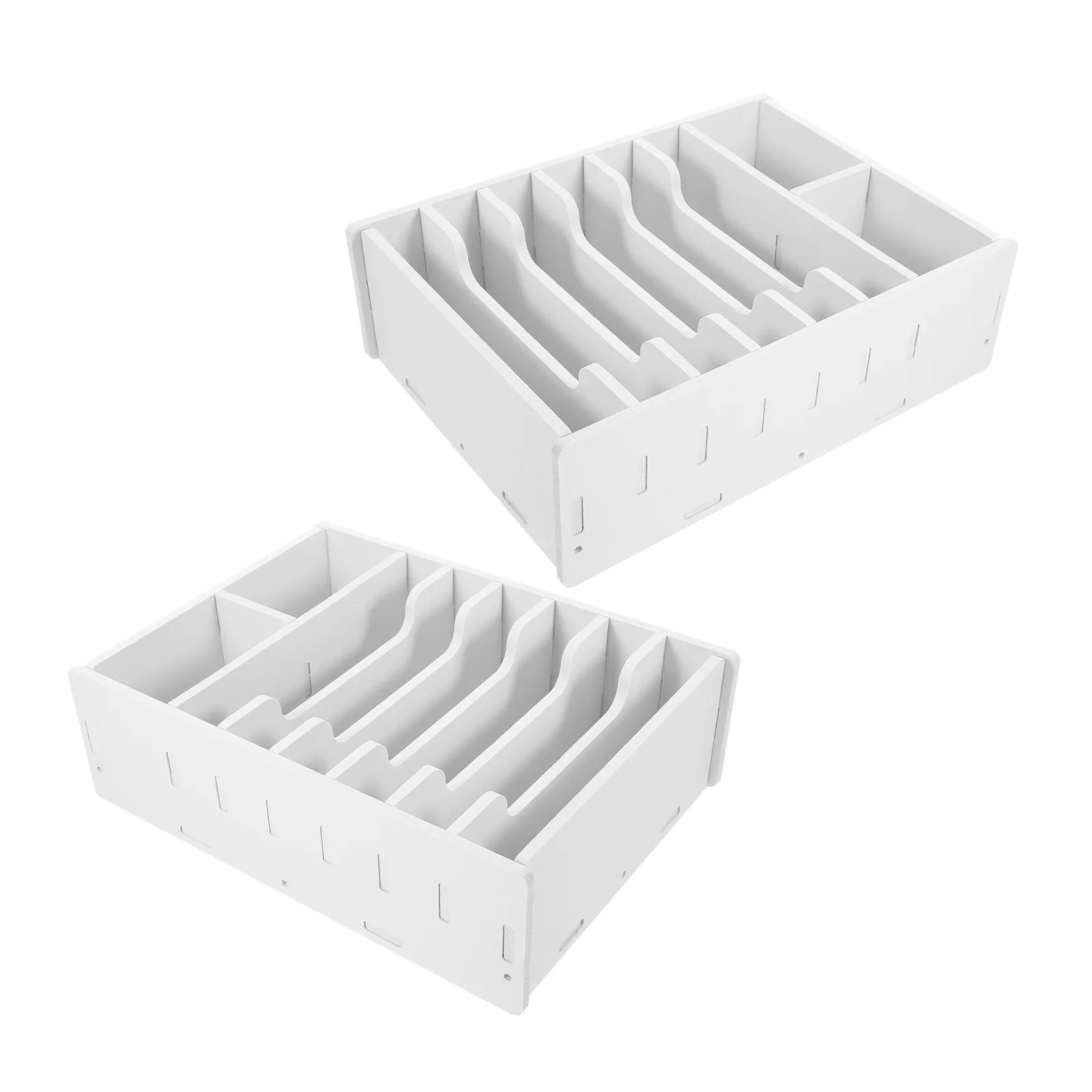 2-pezzi-organizzatore-per-contanti-bianco-con-8-scomparti-scatola-porta-ricevute-con-piccolo-organizzatore-rimovibile-per-banconote-multiuso