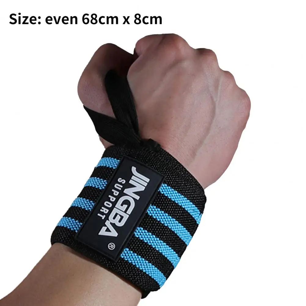 1Pc Wrist Strap Sweat-absorbing Easy Wearing Wrist Compression Elastic Bandage Hand Sport Wristband Wristband for Arthritis