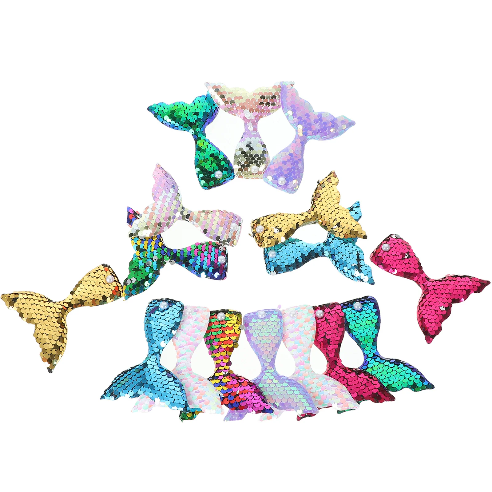 

16Pcs Mermaid Tail Hair Clips for Girls Cute Cartoon Hair Accessories Glitter Decorative Hairpins Safe for Little Girl Daily