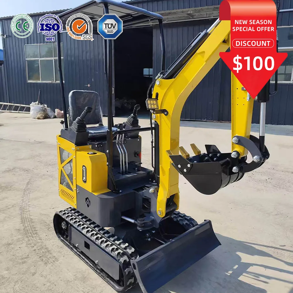 

Small Hydraulic Crawler Excavator Hot Selling 1.8 Ton Farm Orchard Use Bagger 2500KG Household CustomizedMini Digger EPA Euro 5