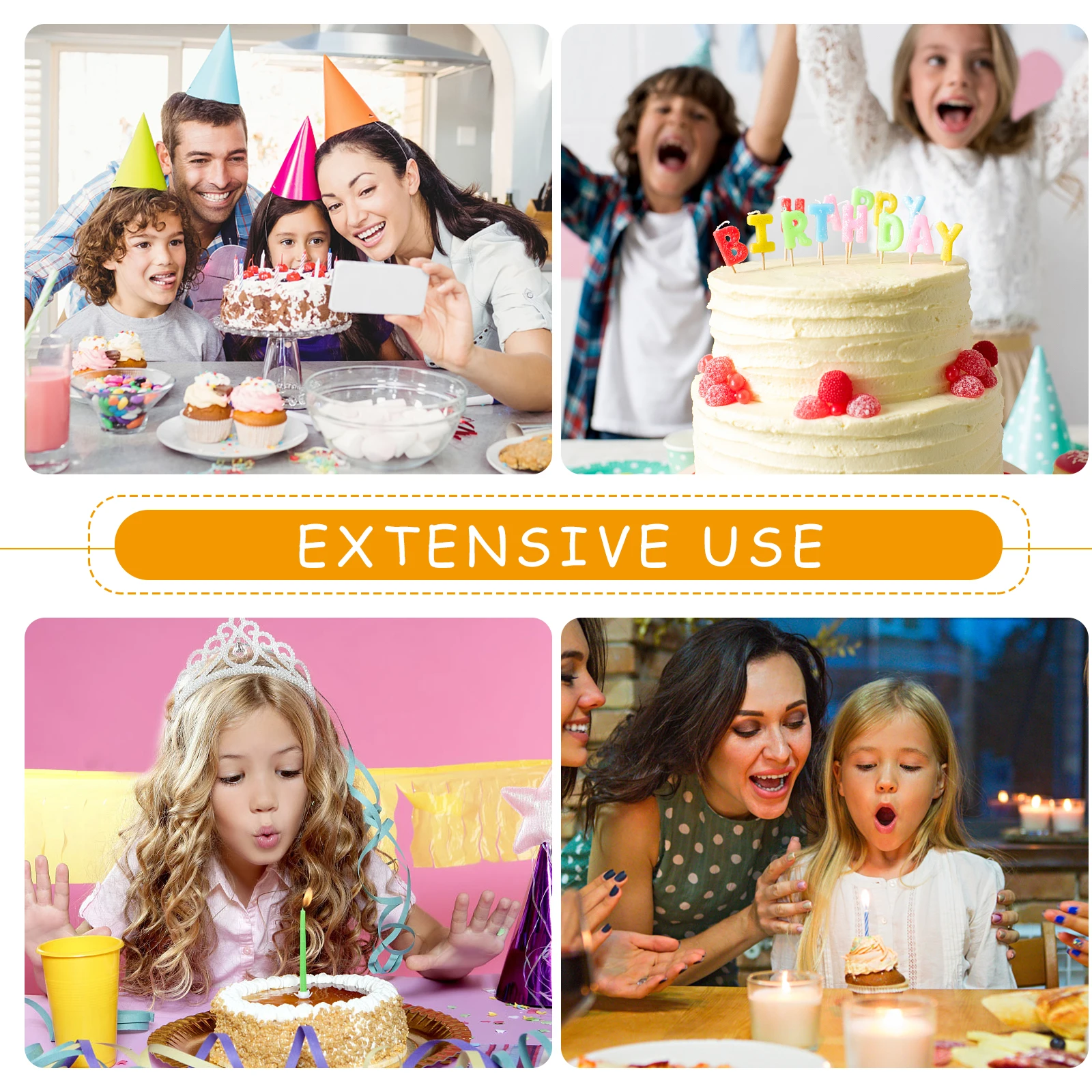 

50pcs Paper Crown Hats For Kids Birthday Party Lightweight Cone Shape Decoration Party Favors Birthday Hat Prop