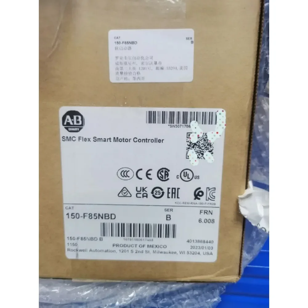 

wholesale Allen-Bradley 150-F85NBD SMC Flex Smart Motor Controller.