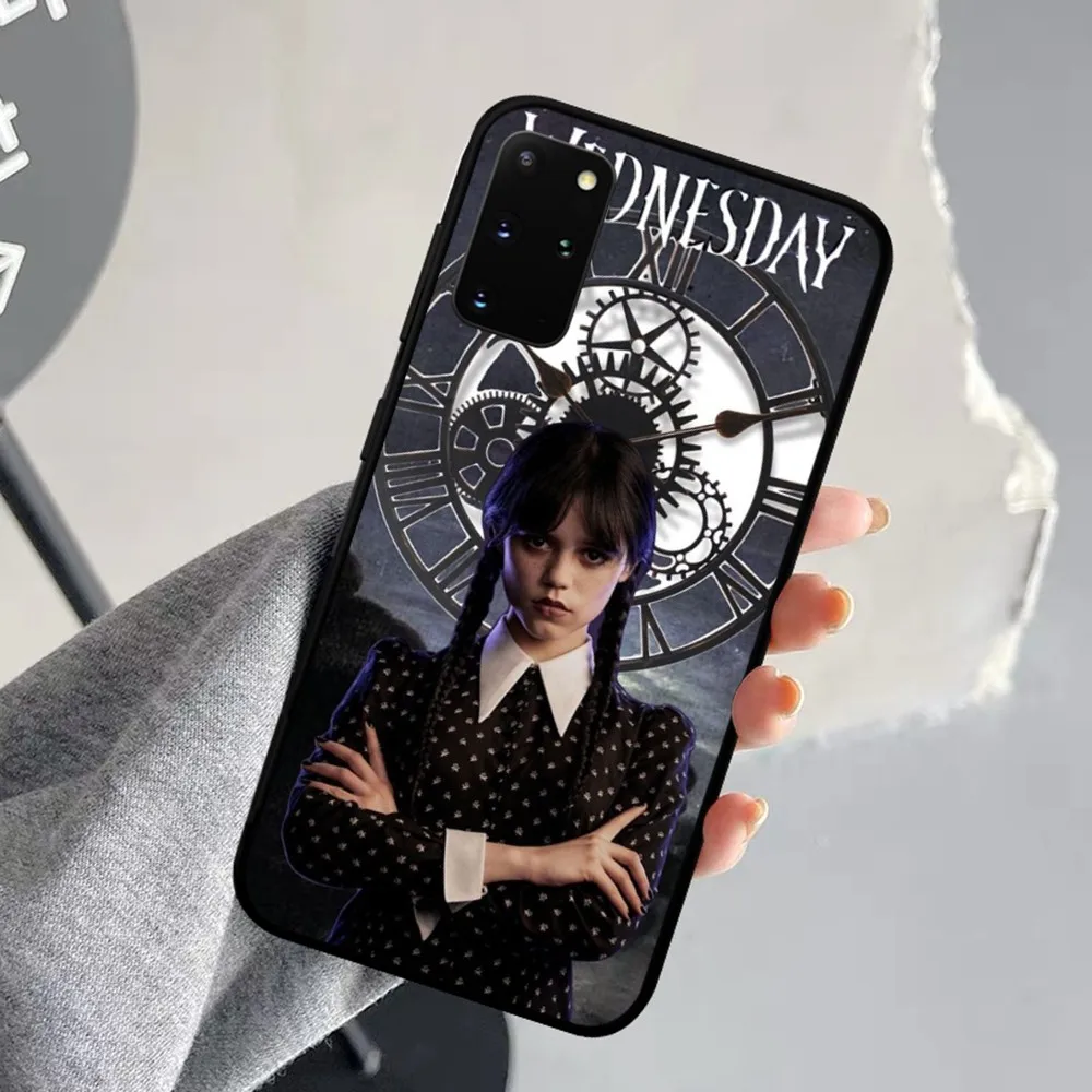 W-Wednesdays A-Addams Phone Case For Samsung S 9 10 20 21 22 23 30 23plus Lite Ultra FE S10lite Fundas