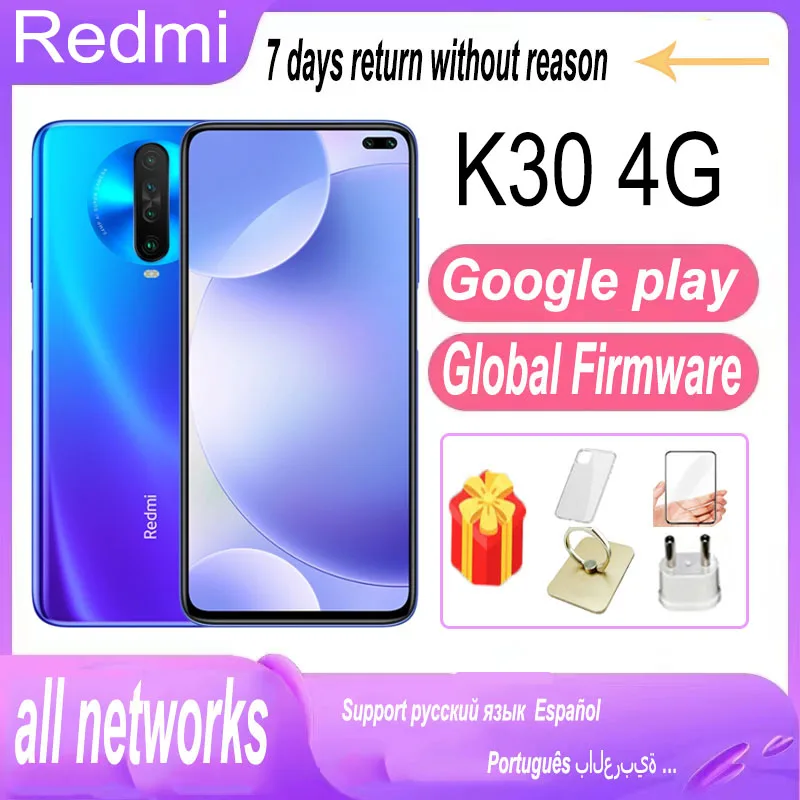 Imagem -05 - Xiaomi-smart Phone Celular Original Redmi K30 Pro Zoom K30 5g Nfc 4g 8g 256g Versão Global Todos os Netcom