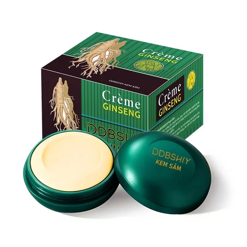 Anti-Acne Whitening Face Cream – Ginseng Moisturizer for Dark Spots & Dull Skin – Nourishing 7g Vietnamese Cream
