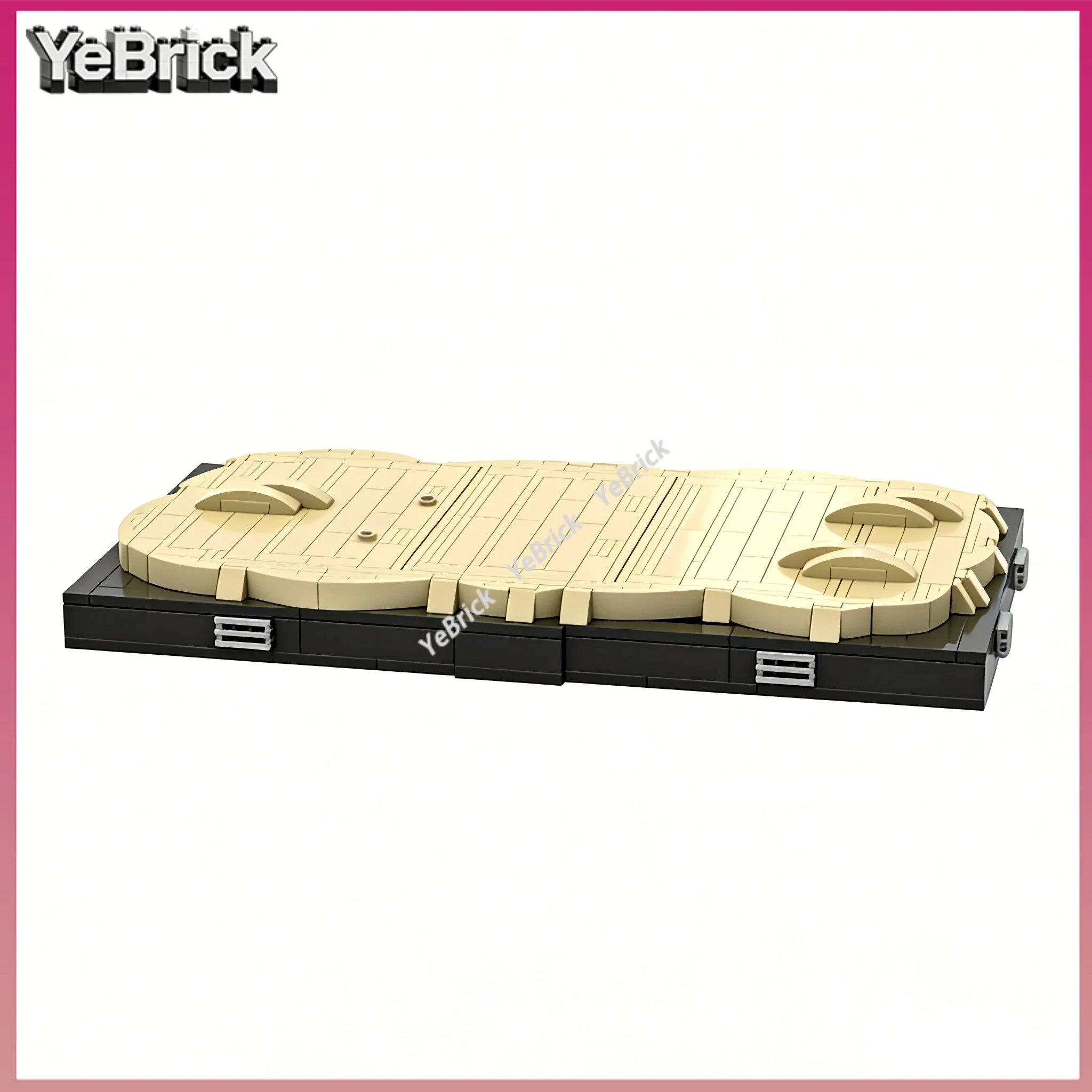 

Building Blocks Display Stand MOC for Sets 75436 & 75437 Model Holder Bricks Kit Collection Display Parts