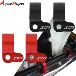 Motorcycle Rear Brake Hose Guide Spare Part For HONDA XR 250 650 L 400 600 R Moto Oil Line Holder Cable Clamp Accessories