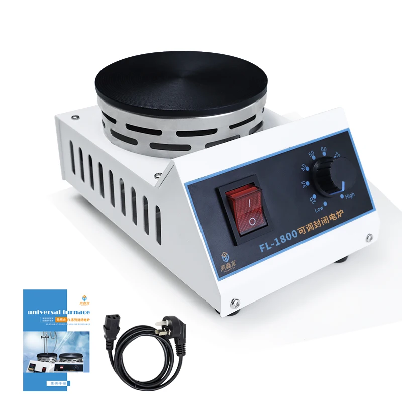 Xin Tester Laboratory Closed Electric Furnace Digital Display 220V Adjustable Heating Furnace 500W/1000W/1800W