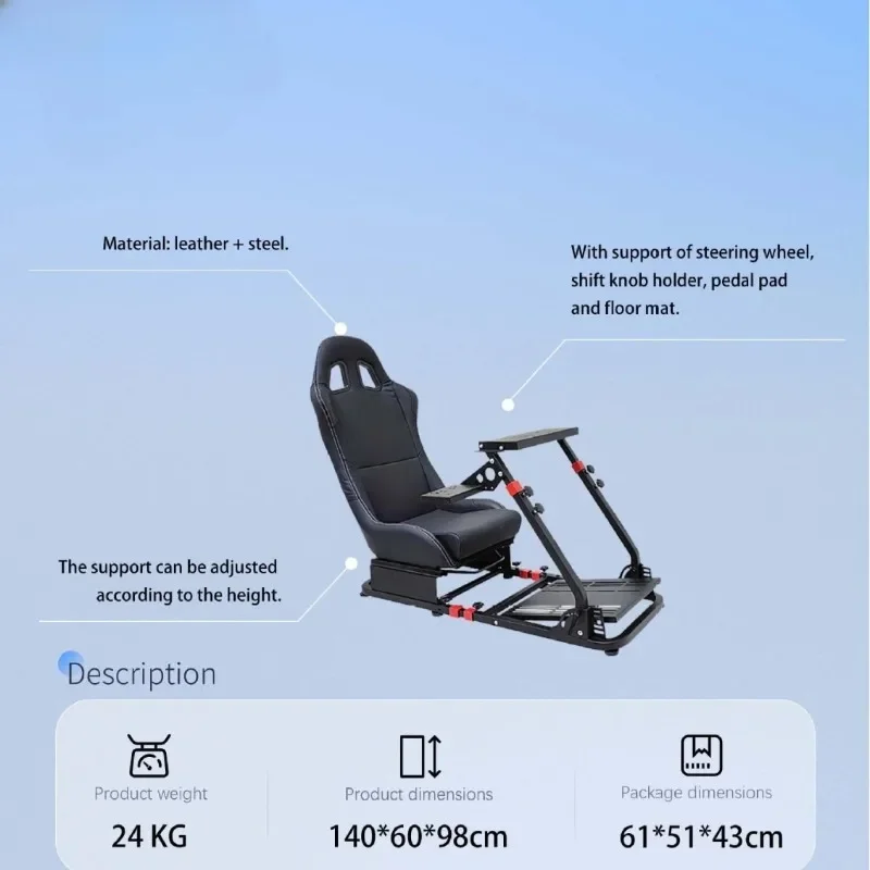 Real track emulator 3d vr driving emulator racing game machine equipment seat