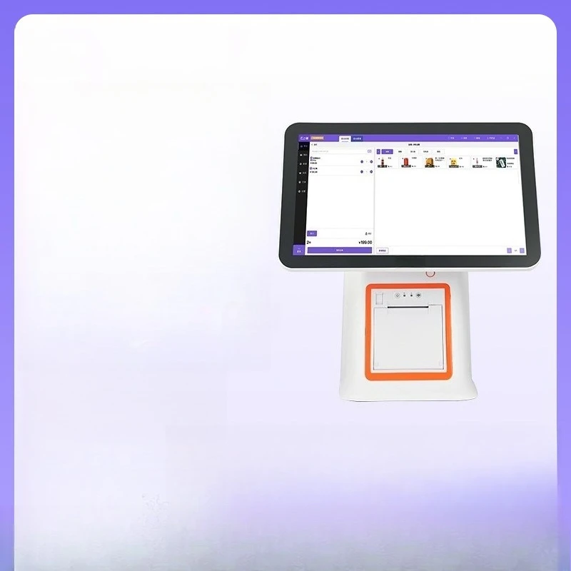 Touch cash register 15.6 inch supermarket cash register all-in-one machine catering convenience store system cash register