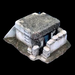 1/35 145MM*130MM*70MM resin unpainted model kit, bunkers in Germany, unassembled and unpainted GK,1094T