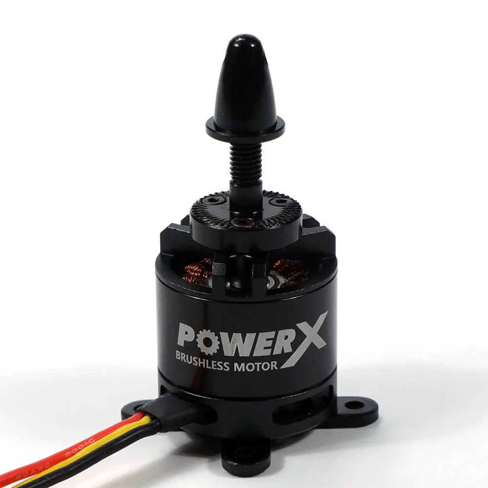 POWERX MC2212A 1020KV / MC2212B 2000KV / MC2216A 950KV High Performance Brushless Motor for RC Airplane Fixed-wing Aircraft Kit