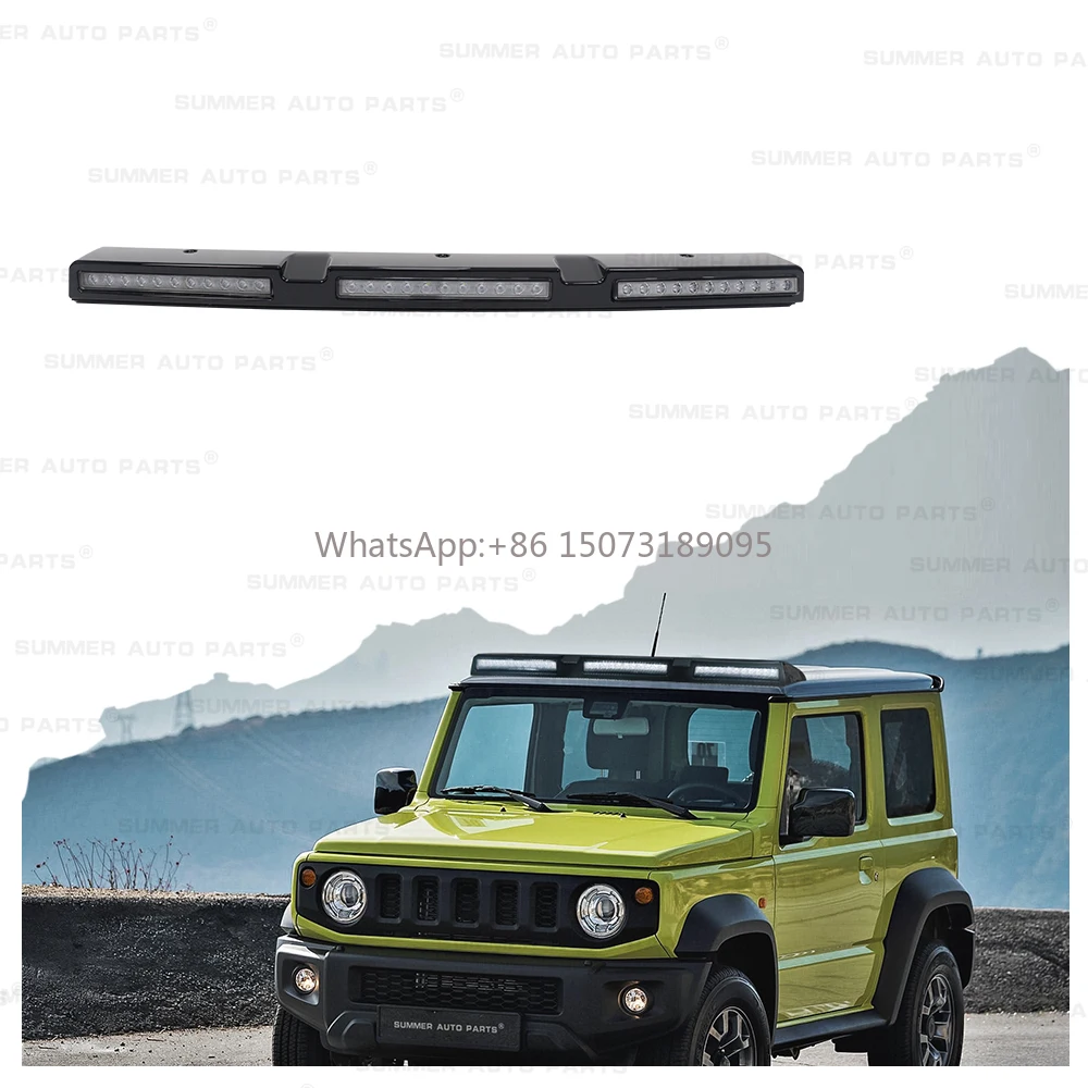 

Summer Auto Part Offroad 4X4 Car Exterior Accessories 3Lens Led Top Roof Pod Light for Suzuki Jimny