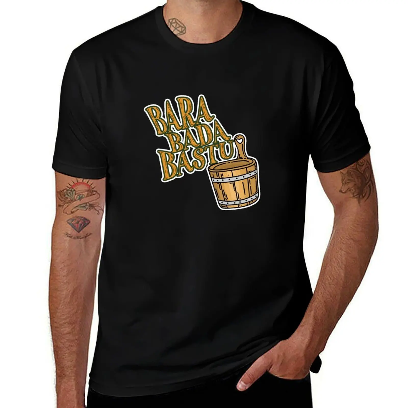 

Bara Bada Bastu T-Shirt funny gifts tees anime t shirts anime figures funny t shirts men