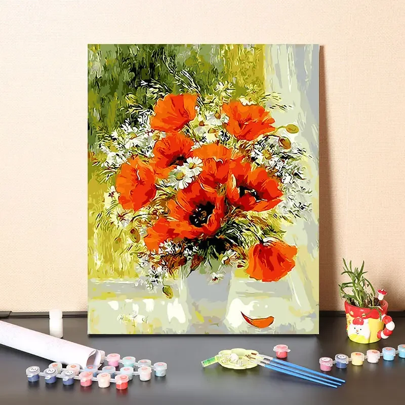 

7696125Digital painting, digital coloring, plant scenery, flower landscape, decoration