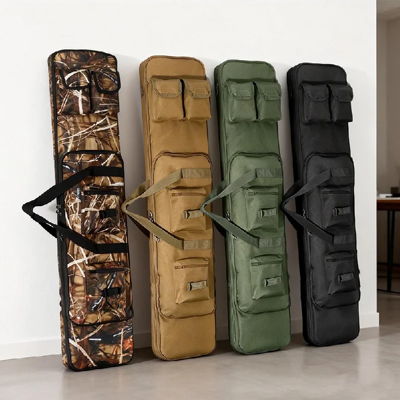 Outdoor Rifle Bag, Tactical Long Rifle Backpack, Portable Shotgun Case for Storage and Transportation, Suitable for Outd