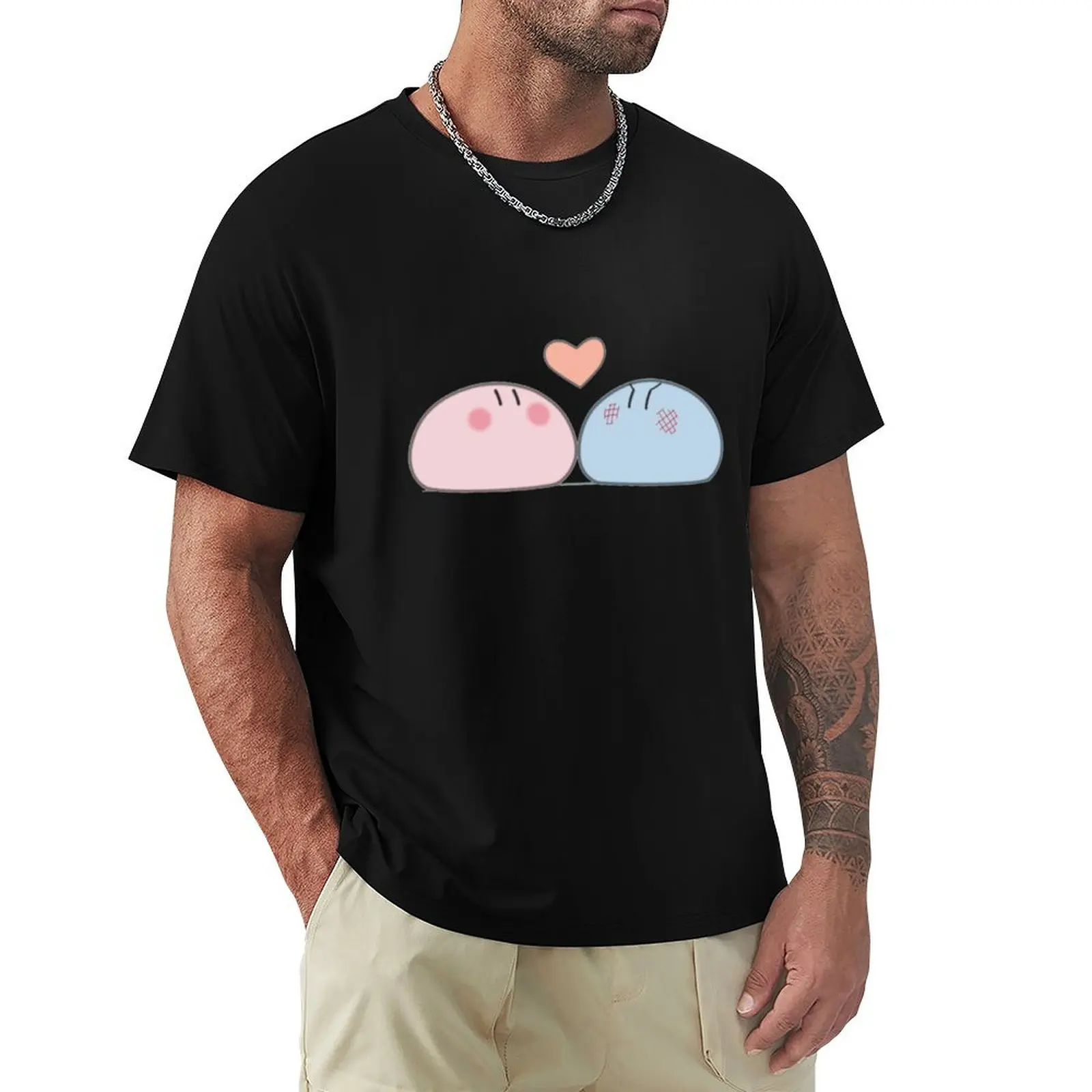 Dango daikazoku clannad after story T-Shirt cotton t shirts high quality T-Shirt
