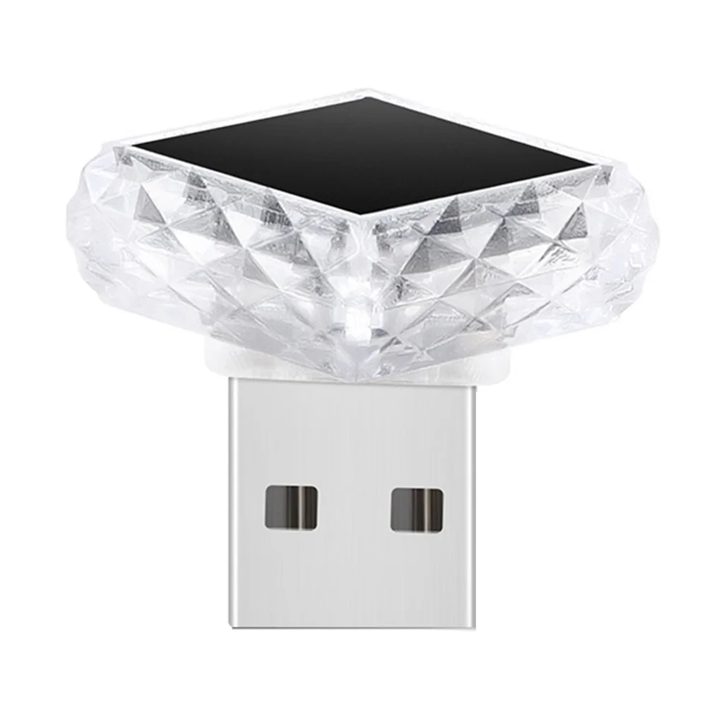 Car Lighting LED Decorative Light Car Light Breathing Fade Mode for mini Size Design Multi-color Conversion For Car