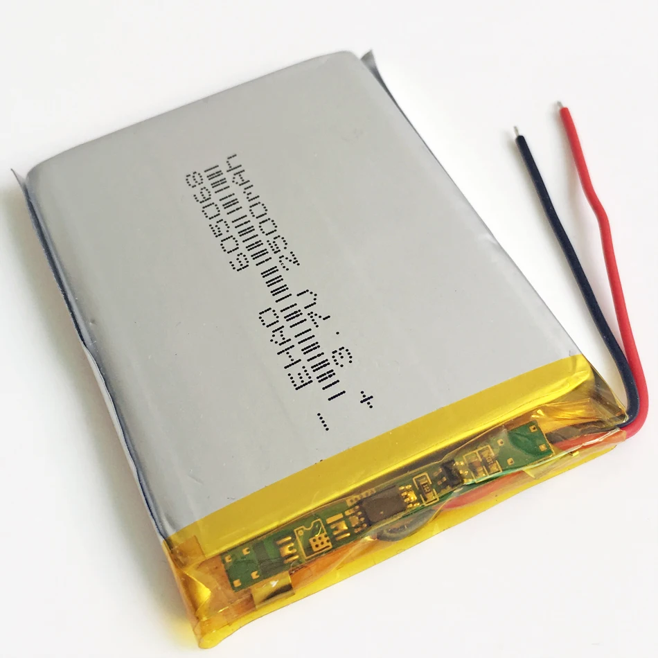 3.7 فولت 2500 مللي أمبير ليثيوم بوليمر لى بو بطارية قابلة للشحن قوة البنك اللوحي دفتر 7 "9 "سادة 605068