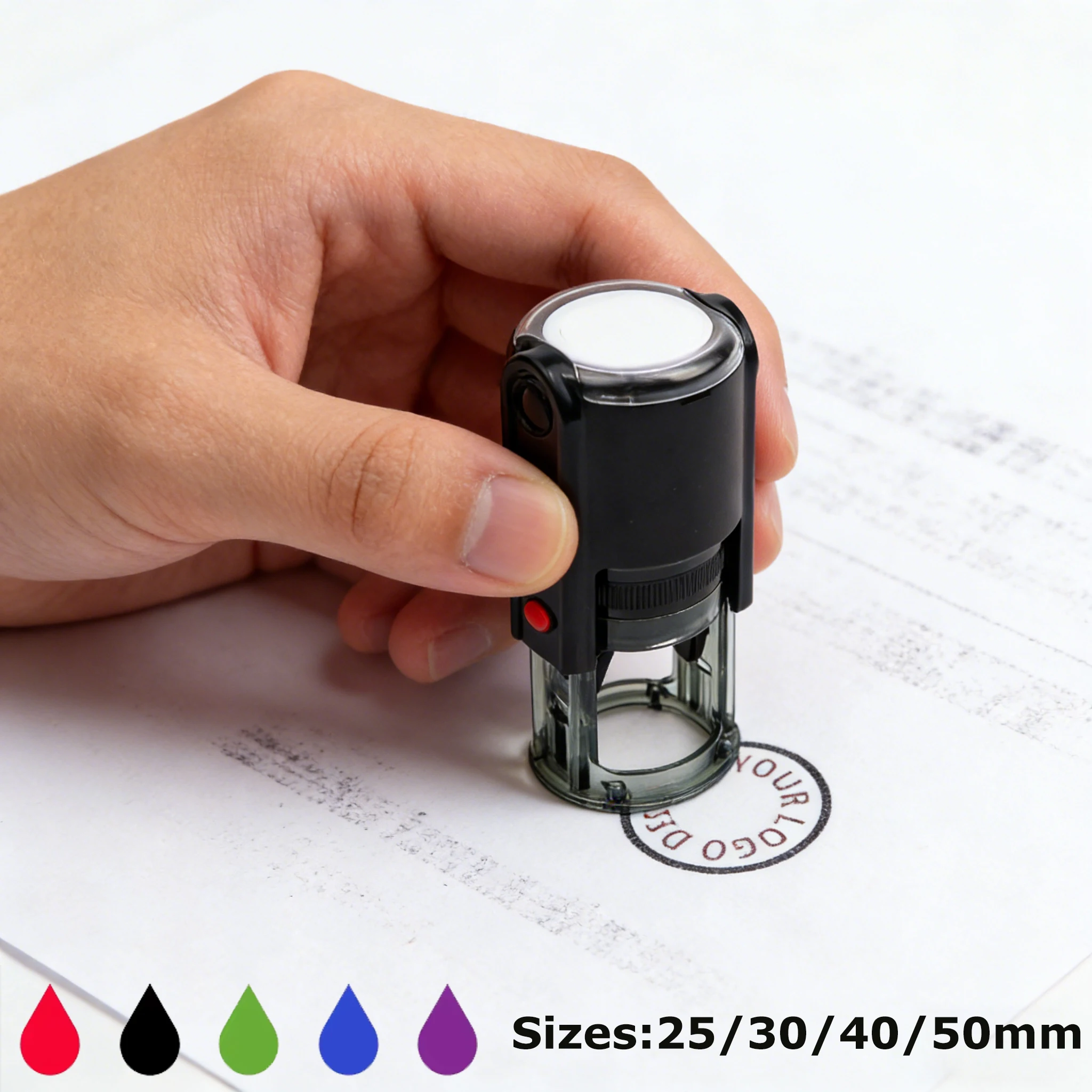 Custom Self-inking Stamp Custom Image Logo Personalized Encouraging Comments Teacher Stamps for School Office Family Custom