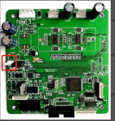 Imagem -03 - Saga-plotter de Corte Mainboard Peça de Substituição Placa Saga 1350 Peça de Reposição