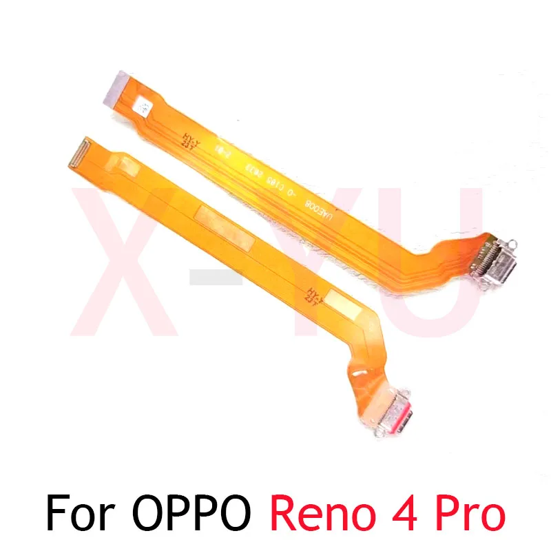 Per OPPO Reno Ace 2 2Z Z 3 4 5 6 7 Pro Plus Pro + 4G 5G scheda di ricarica USB Dock Port Flex Cable parti di riparazione