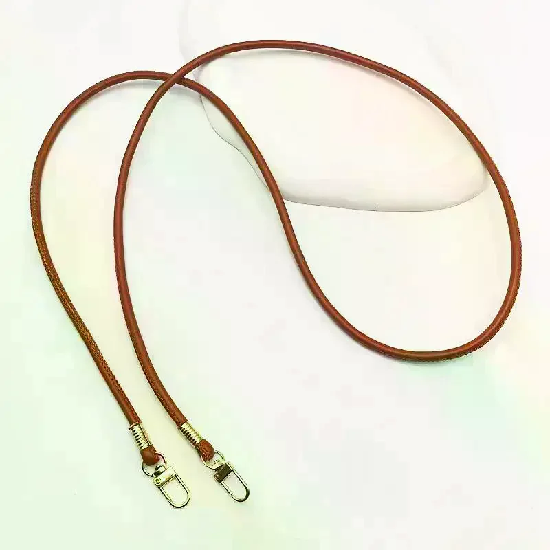 120cm Adjustable PU Leather Bag Strap Crossbody Shoulder Bag Strap Mobile Phone Lanyard Handbag Handle Replacement Bag Belt