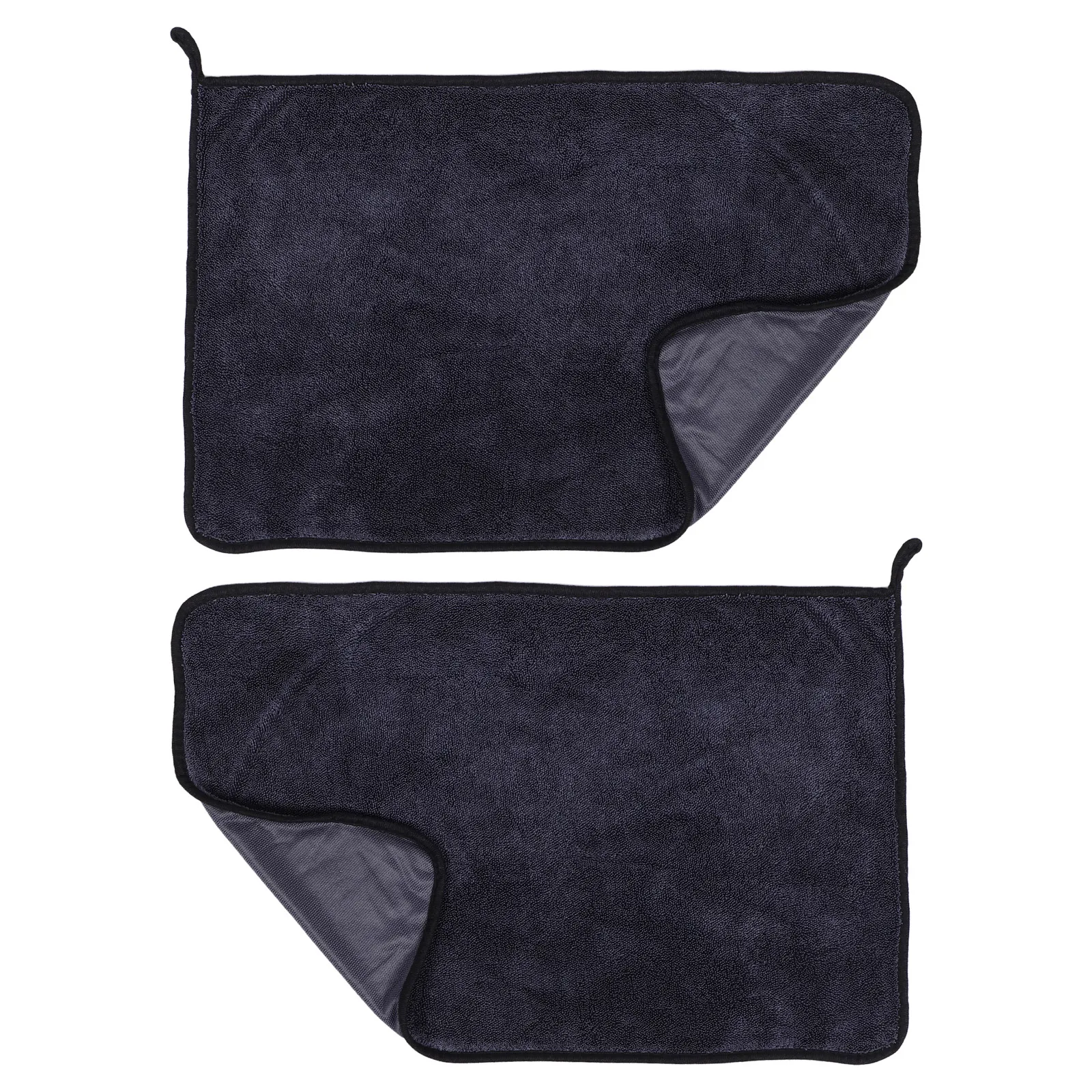

2pcs Car Drying Towel High Absorbency Quick Drying Reusable Cleaning Tools Home Cars Glass Pets Car Wash Accessories Fiber