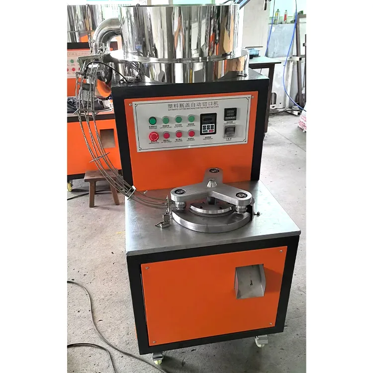 High-Speed Automatic Plastic Bottle Cap Cutting & Slitting Machine Competitive Price