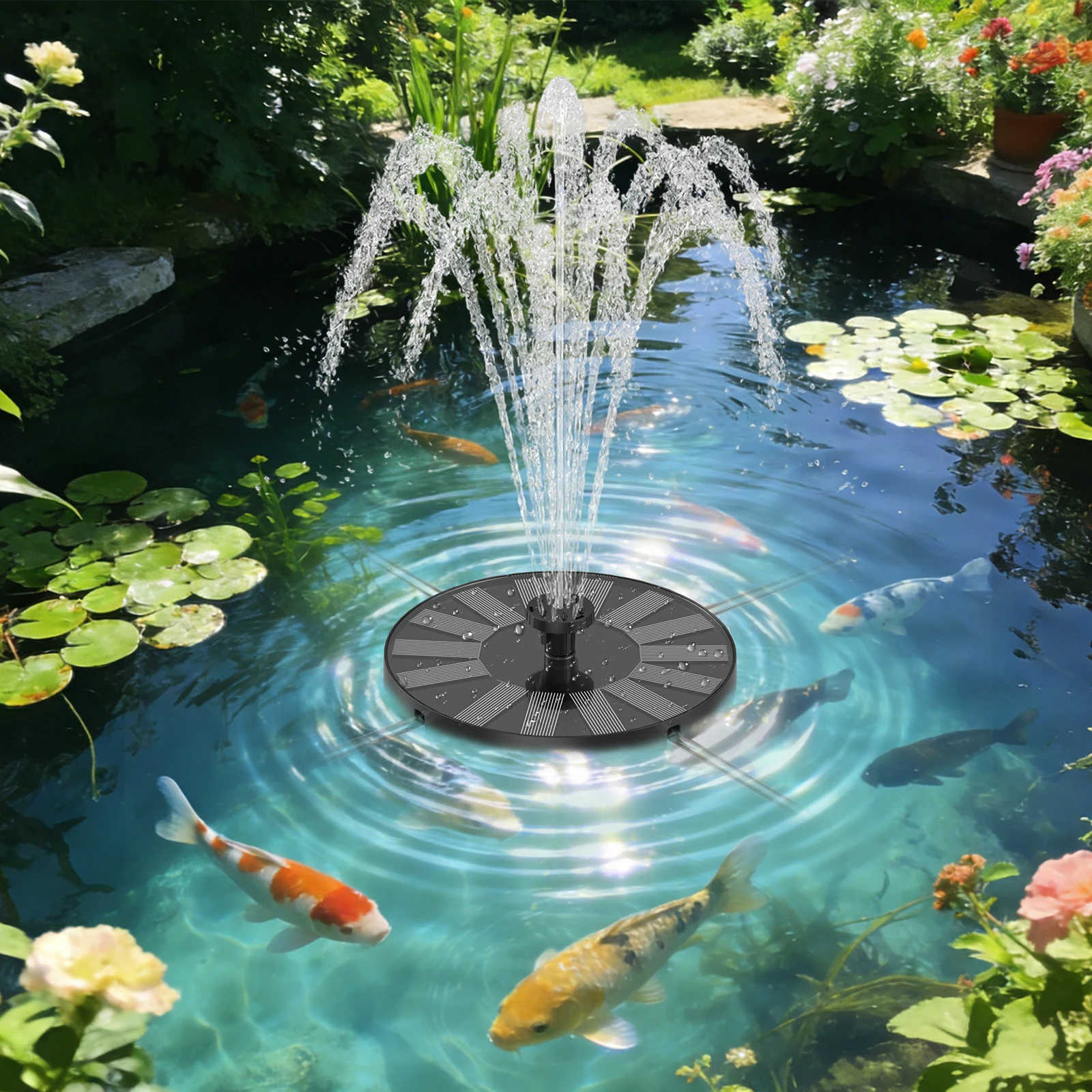 1.4W Solar Water Fo…