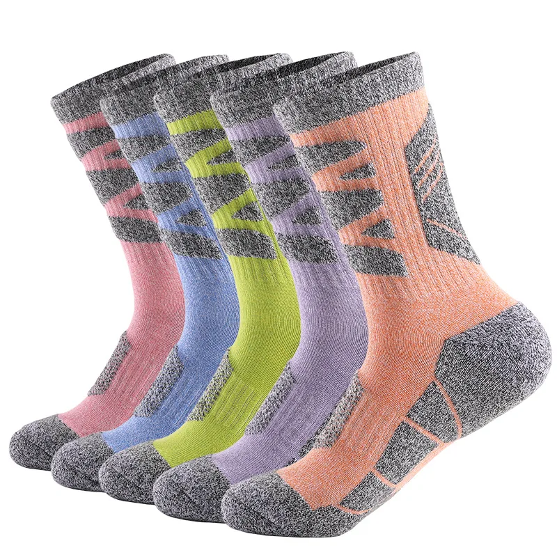 Winter Thermal Hiking Socks Warm Women Outdoor Cycling Snowboarding Ski Sports Coolmax Socks Thicker Thermosocks