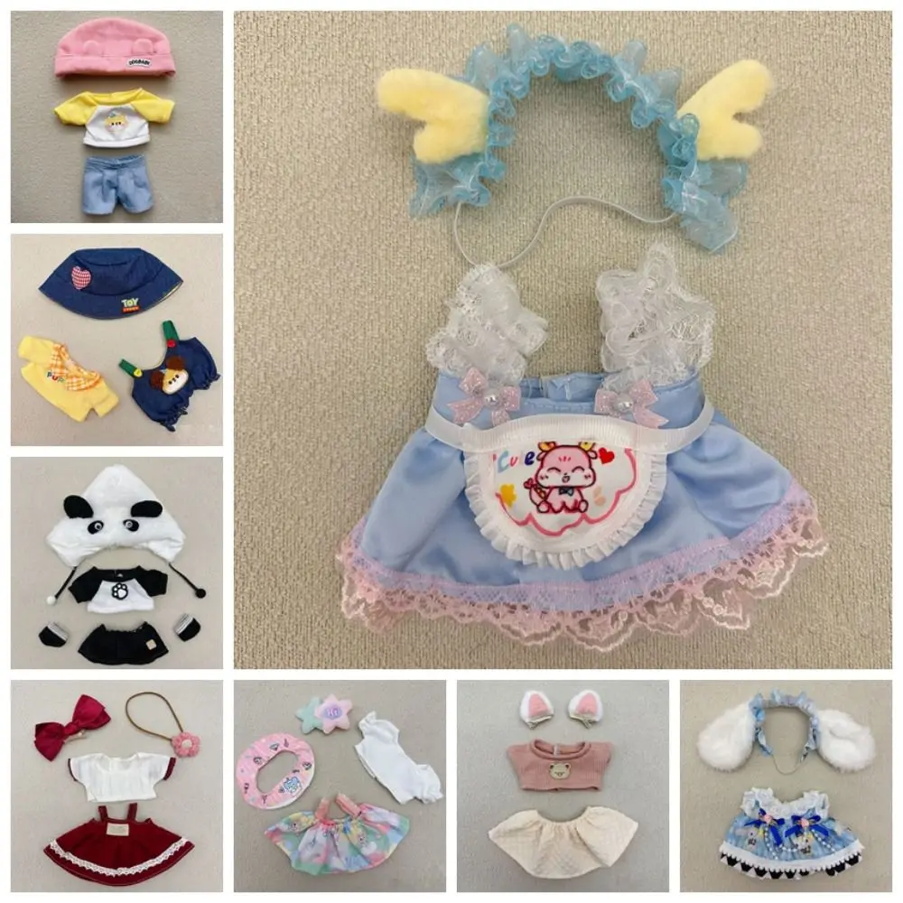 Dress Up 20cm Cotton Doll's Clothes Doll Clothes Fashion Doll Lolita Dress Lovely Lolita Star Doll Clothes