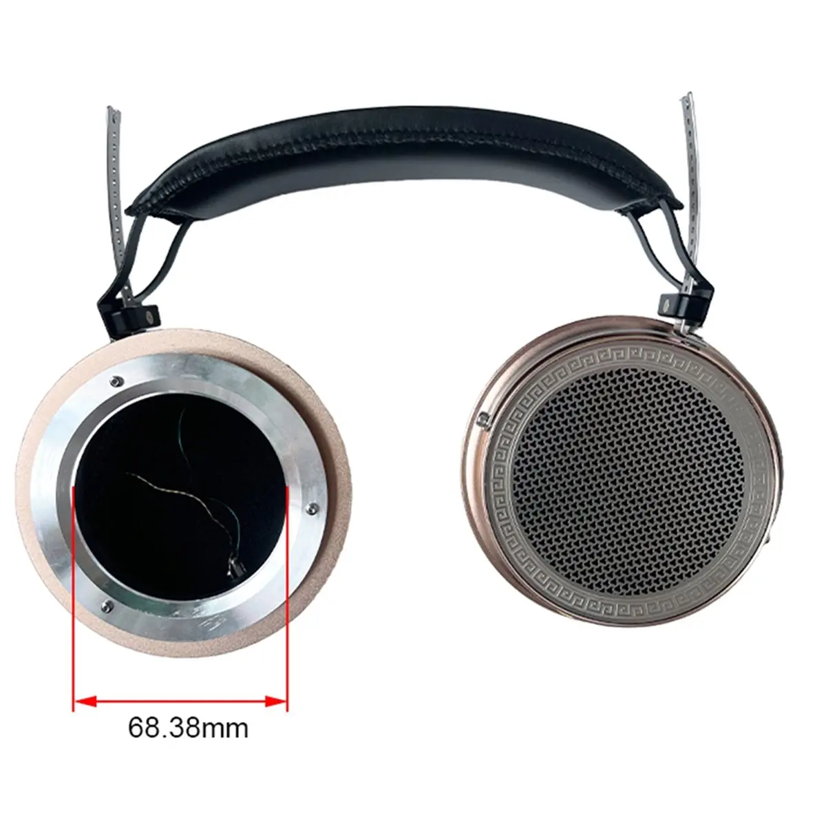 

(A26M) Корпус для наушников DIY (сделай сам) для 50-мм и 70-мм динамиков, аксессуары для наушников 50 мм