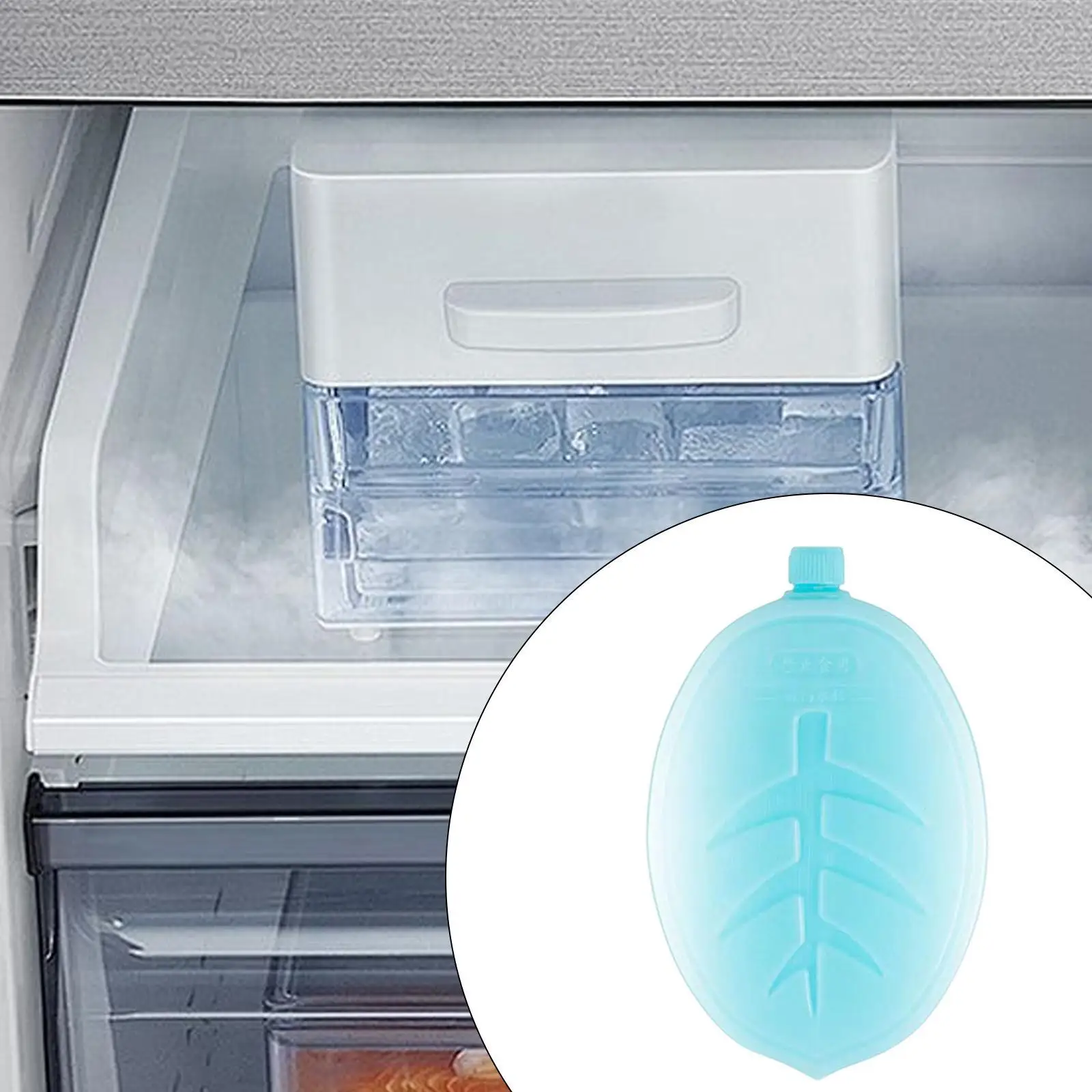 Cooler Ice Pack Reusable Blue Freezer Block for Beverage Food Boxes Beach Picnic Outdoor Summer