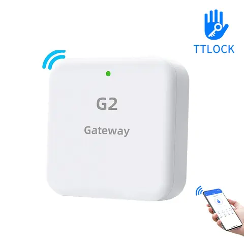Gateway WiFi TTLock o TTHotel APP G2 per serratura intelligente con telecomando