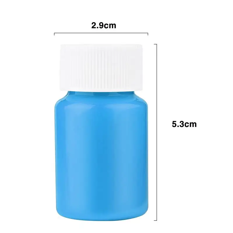 20g/30g/Bottle Fluorescent Pigment Luminous Paint Epoxy Resin Pigment Glow In Dark Acrylic Paints DIY Party Resin Dye Supplies
