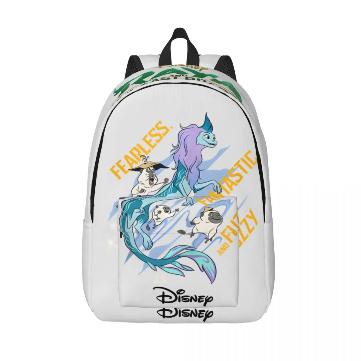 Hiking Famous Disney Movies Sturdy Shoulder Casual Raya And The Last Dragon Bookbag For Women Kid Storage Bag Birthday Gift