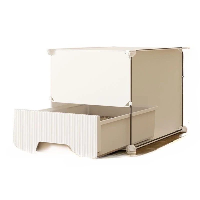 

Cat cage with toilet integrated complete set of equipment household indoor cat cage