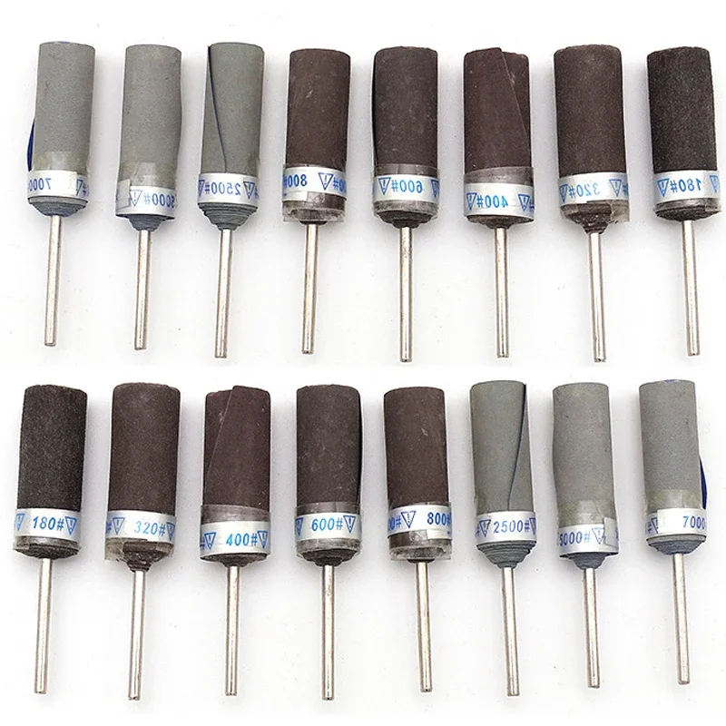 

Grinding Rod Grit 180-5000 Sanding 2.35mm Shank Rotary Sandpaper Wet Dry Sanding Bar Rod Abrasive For Dremel Rotary Tool
