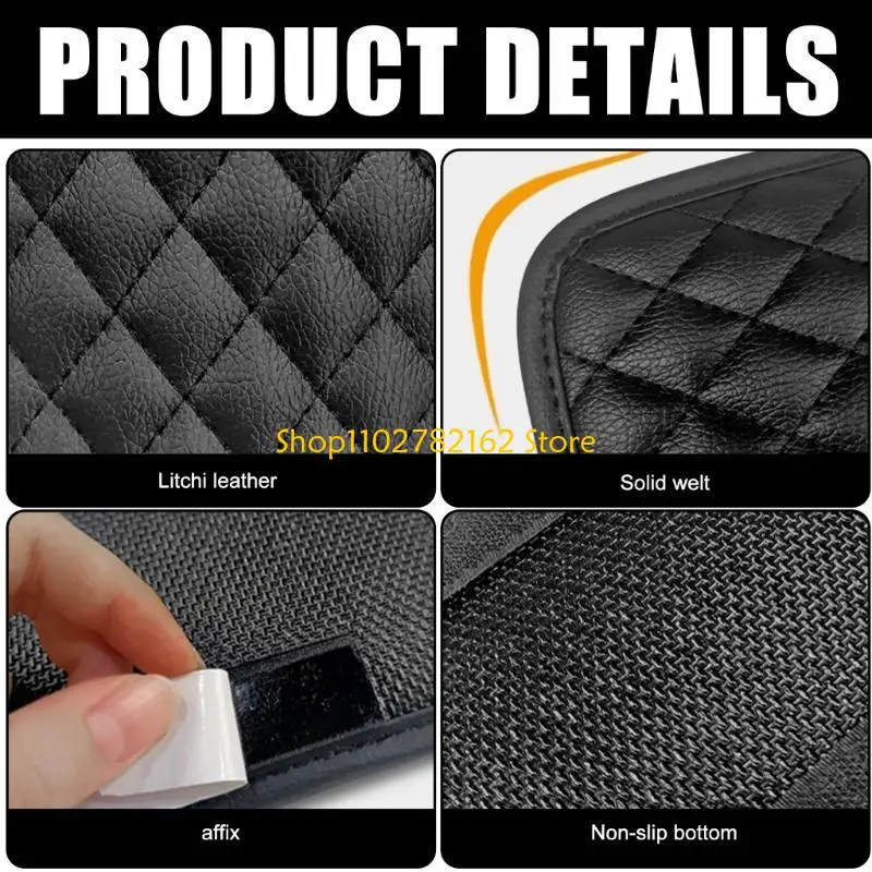 

547B Universal Storage Bag Leather Car Storage Pocket Car Seats Back Door